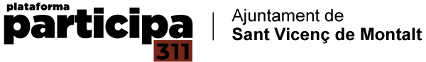 SANT VICENÇ PARTICIPA (Torna a l'inici)