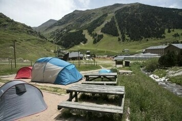 Zona d’acampada
